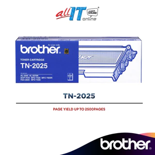 Brother TN-2025 2.5k Toner Cartridge for HL-2040 HL-2070N MFC-7420 7820N MFC-7220 Fax-2820 2920 2025