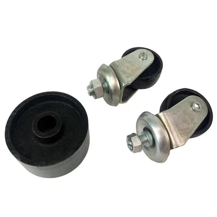 Car Jack Spare Wheel Castor Wheel Caster Wheels Cast Iron Wheel 2.5