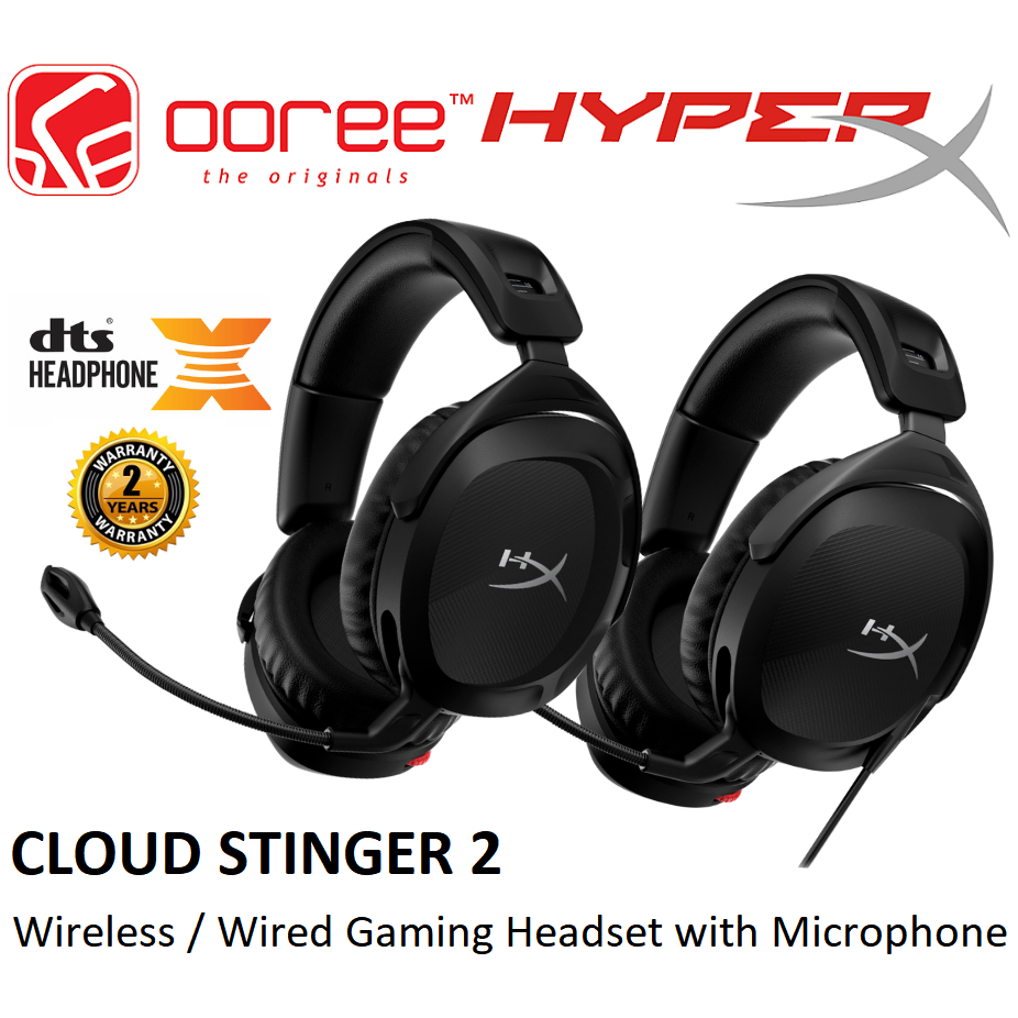 HYPERX HYPERX CLOUD STINGER / CLOUD STINGER 2 WIRED/WIRELESS COMFORT
