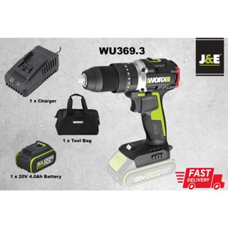 J E WORX PROFESSIONAL WU369 20V Cordless Battery With