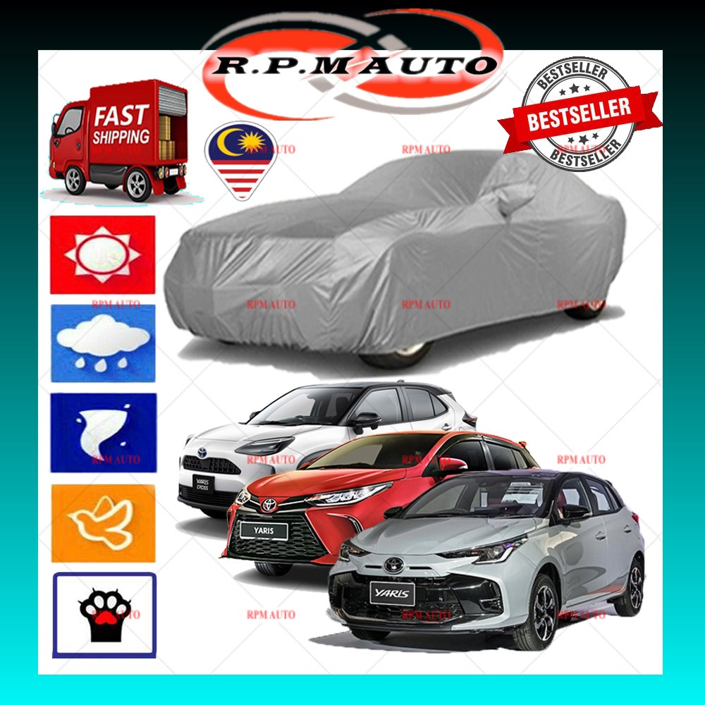 Toyota Yaris Gross High Quality YAMA Cover Protect Car Sun Rain Dust
