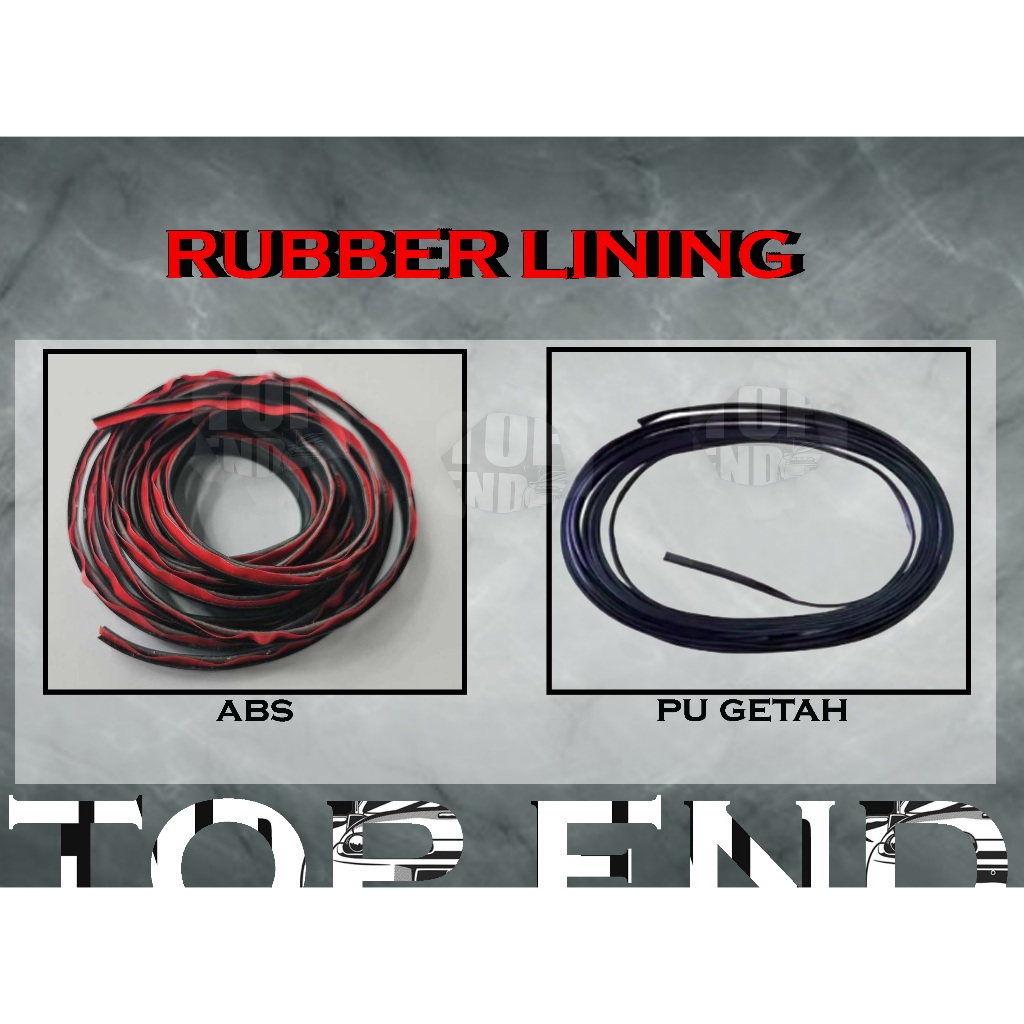 AUTOMOTIVE CAR BODYKIT RUBBER LINING SEAL&GENERAL USE SEALANT BLACK
