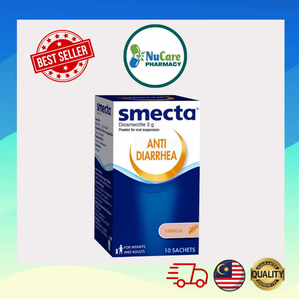 SMECTA ANTI DIARRHEA 3G 12S BOX Shopee Malaysia
