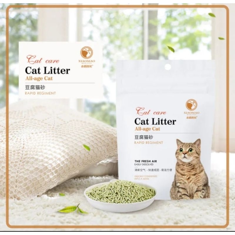 Libra Tofu Cat Litter Flushable Clumping Tofu Kitty Litter Products for