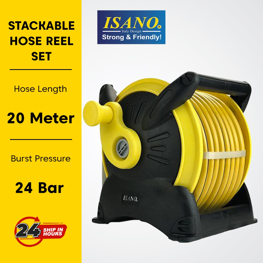 ISANO STACKABLE HOSE REEL SET 20M WITH ACC Shopee Malaysia
