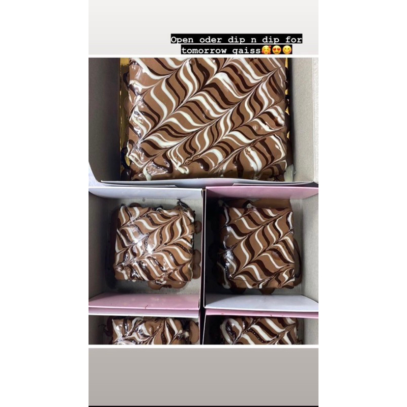 Brownis dip n dip cadbury Shopee Malaysia