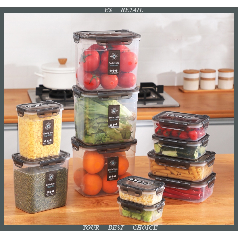 Airtight food container with valve Airtight lunch box Food storage ...