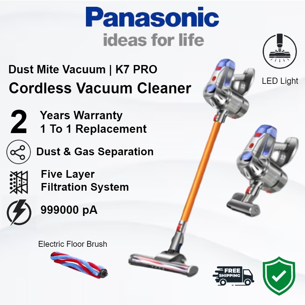 Panasonic Cordless Vacuum Cleaner / Handheld Vacuum Cleaner / Stick