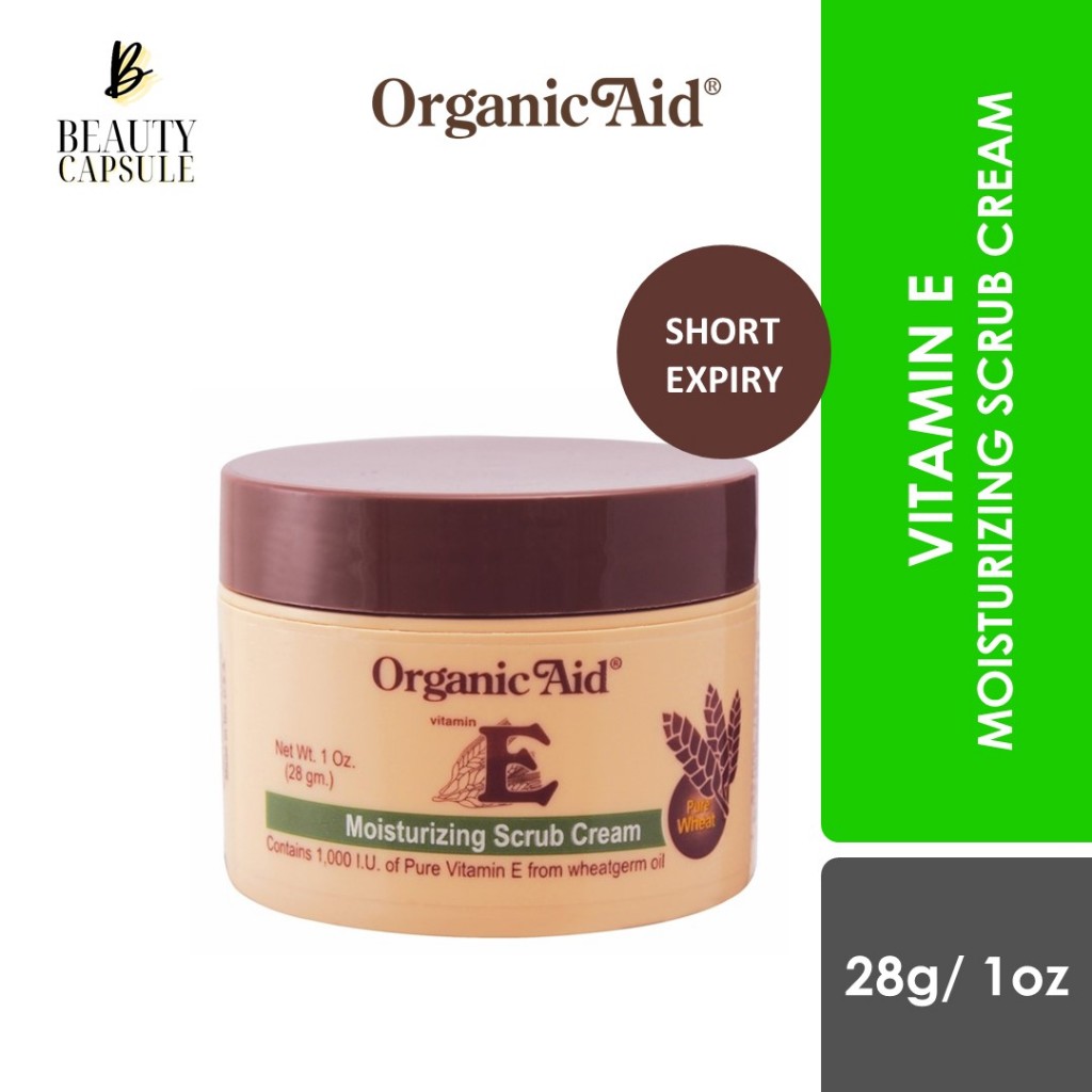 [EXP ] ORGANIC AID Moisturizing Scrub Cream (1Oz/28g) Shopee Malaysia
