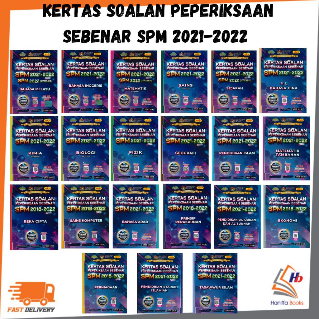 YAKIN : KERTAS SOALAN PEPERIKSAAN SEBENAR SPM 2021-2022 | Shopee Malaysia