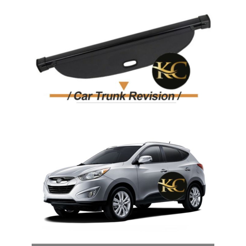 hyundai Tucson LM 201015 Car Rear Trunk Cargo Cover Close luggage