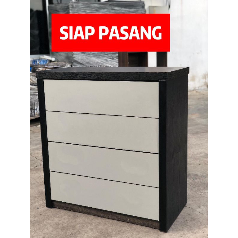 4 DRAWER CHEST DRAWER SET(RAK BAJU) Random Colour | Shopee Malaysia