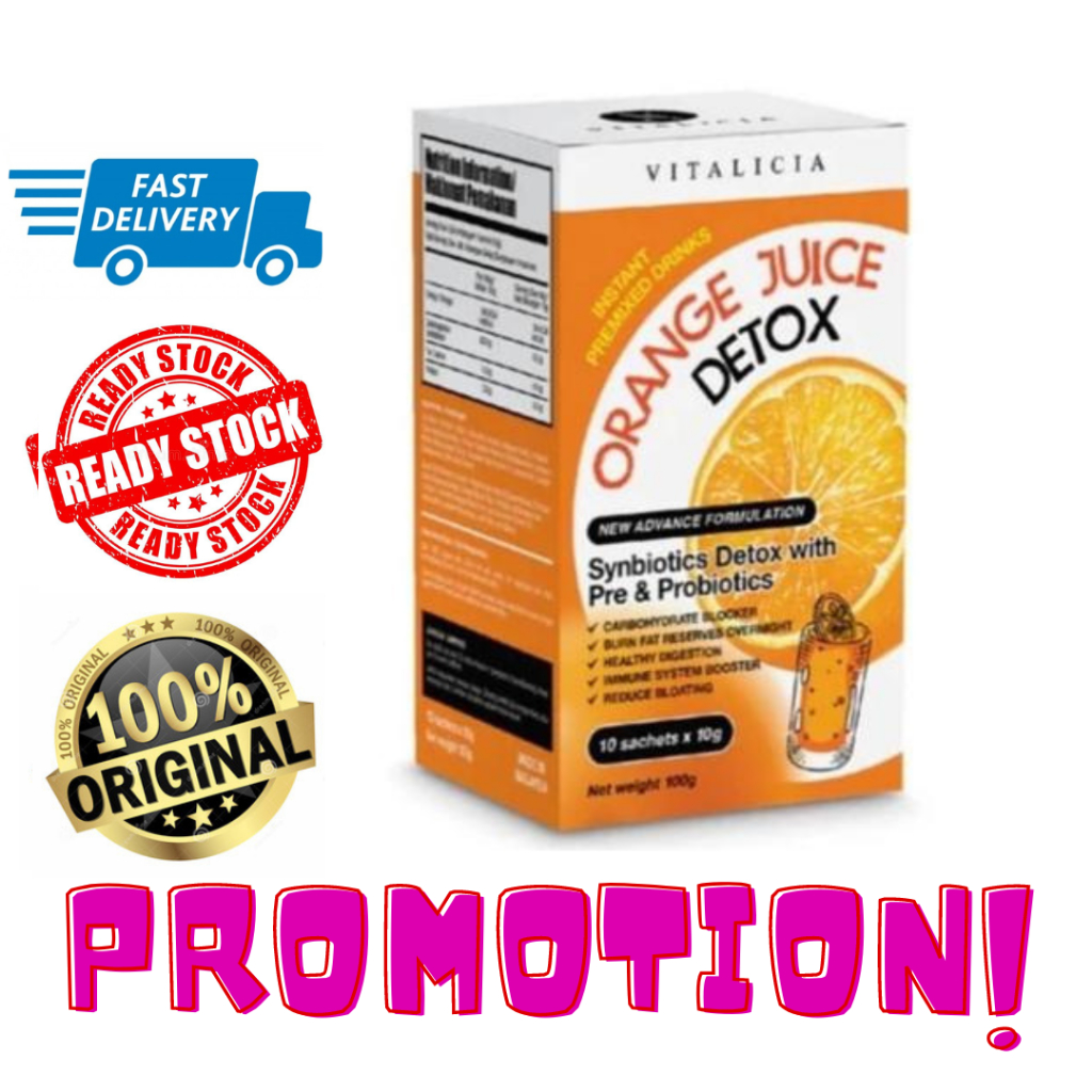 Avenys VITALICIA Orange Detox Juice (OJD) Shopee Malaysia