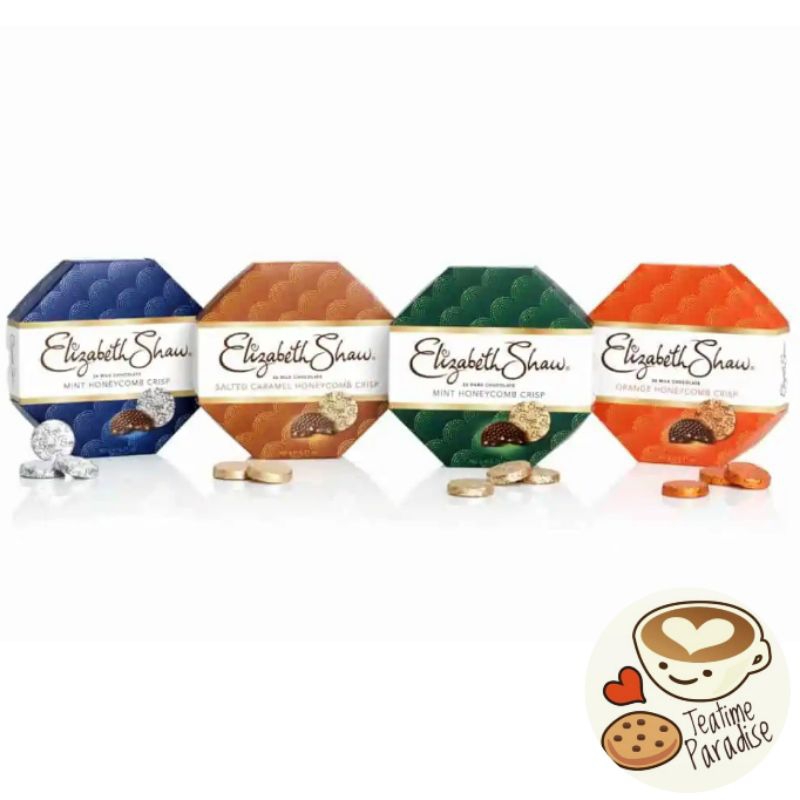 Elizabeth Shaw 26 Milk/Dark Chocolate Crisp 162g (Mint / Orange / Salted Caramel