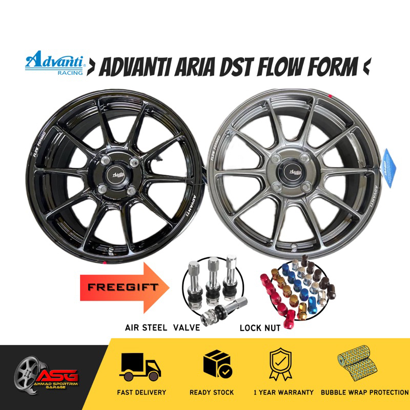 WHEELS ADVANTI ARIA 15 INCH LIGHT WEIGHT | Shopee Malaysia