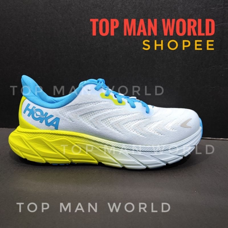 HOKA ARAHI 6 / Men's / WIDE / ICE WATER EVENING PRIMROSE / STABILITY