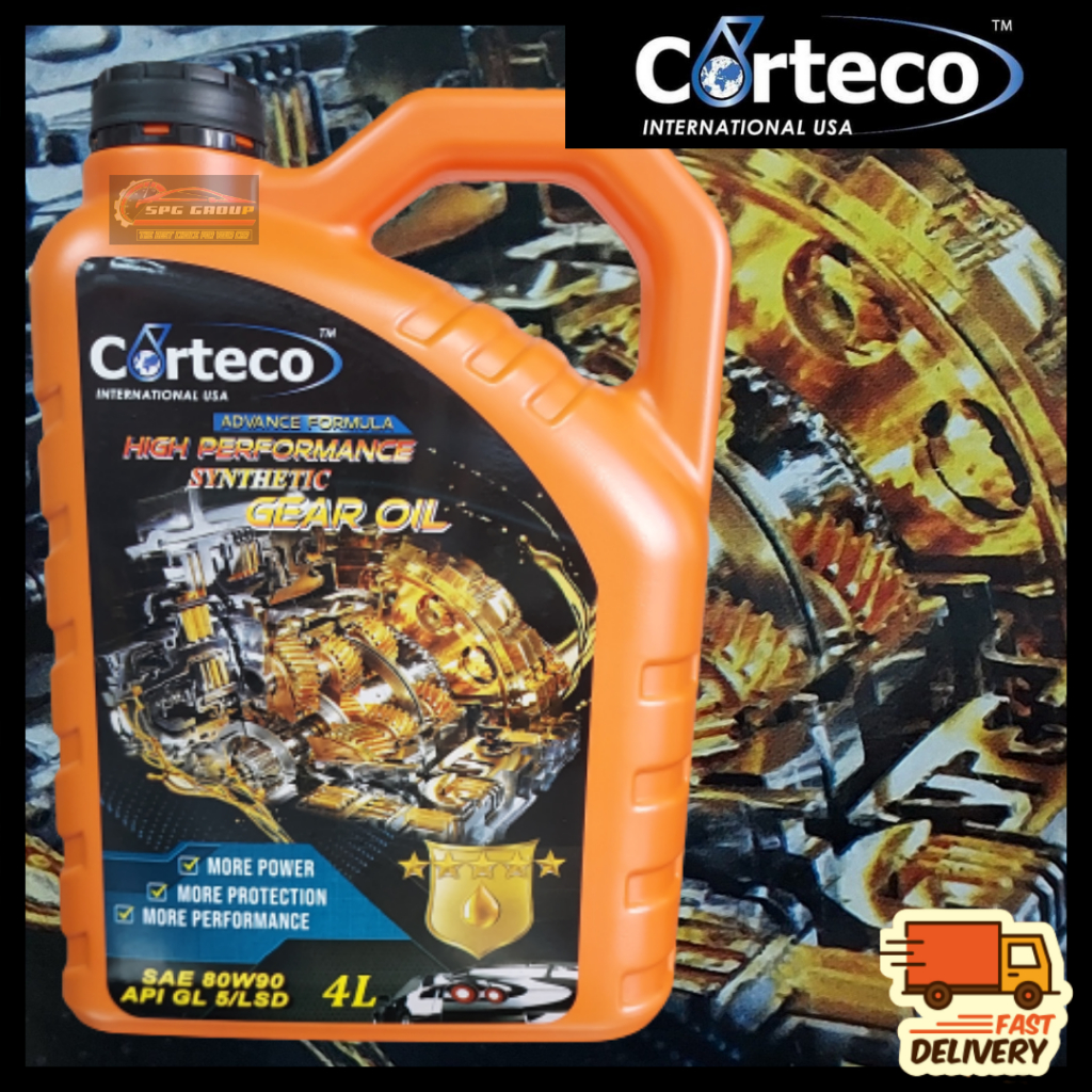 CORTECO ADVANCE FORMULA HIGH PERFORMANCE SYNTHETIC GEAR OIL SAE EP90