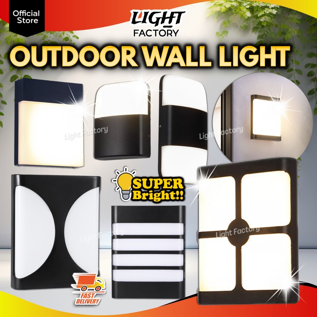 LED Outdoor Wall Light Weatherproof Up Down Wall Light 12W LED ...