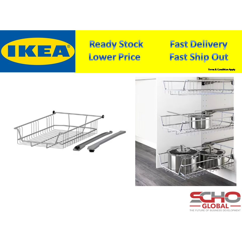 UTRUSTA Wire basket - 24x24  Ikea kitchen organization, Ikea kitchen  cabinets, Diy kitchen storage