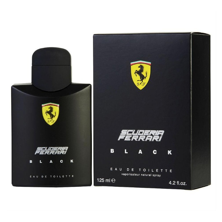 💯 ORI REJECTED_Ferrari_Scuderia Black EDT Parfum For Men 125Ml Minyak ...