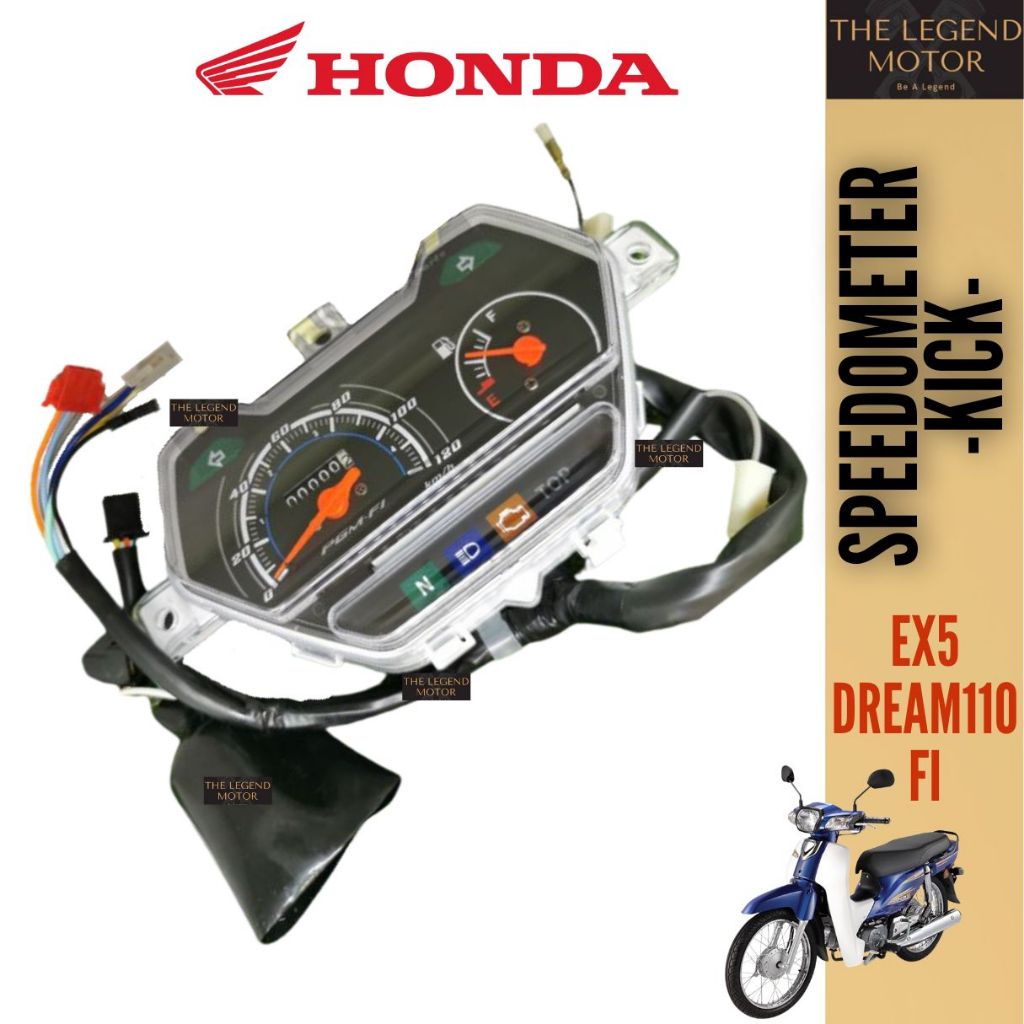 EX5110 DREAM110 FI CARBURATOR CARB Ex5 dream 110 kick starter Meter ...
