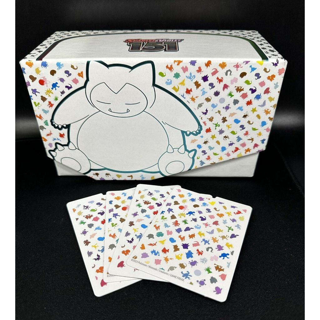 Pokemon EMPTY Elite Trainer Box 151 Snorlax + Dividers ETB New Shopee