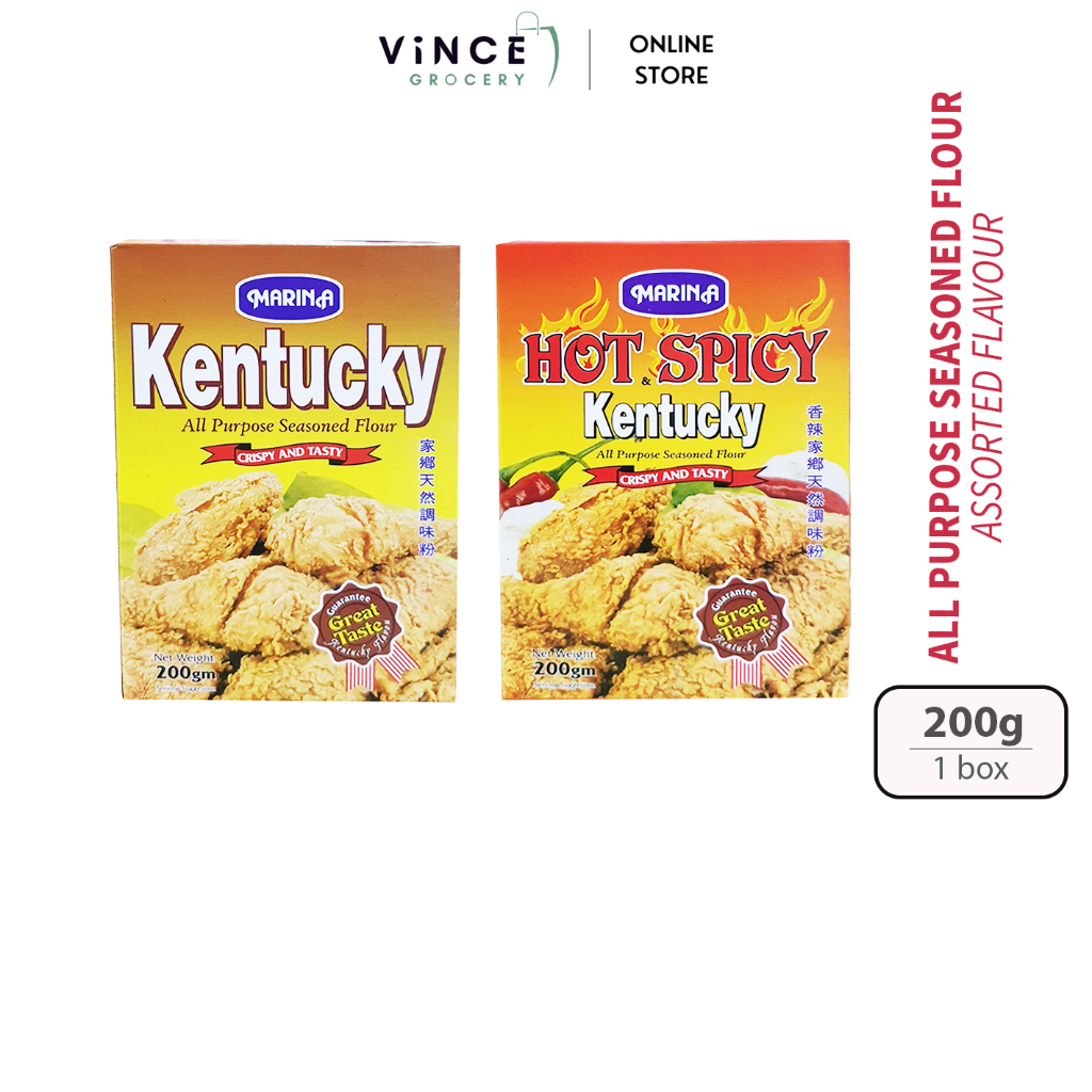 MARINA Kentucky All Purpose Seasoned Flour (Original / Hot & Spicy