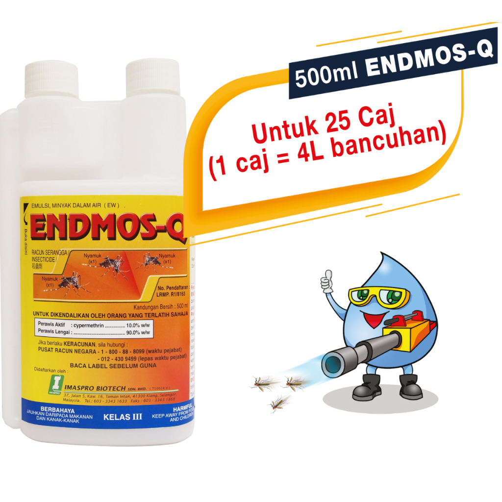 Endmosq 500ml mosquito fogging liquid ,fogging liquid serangga yang berkesan untuk mengawal