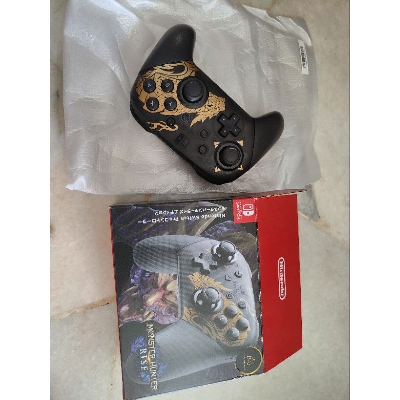 pro controller original monster hunter rise edition | Shopee Malaysia
