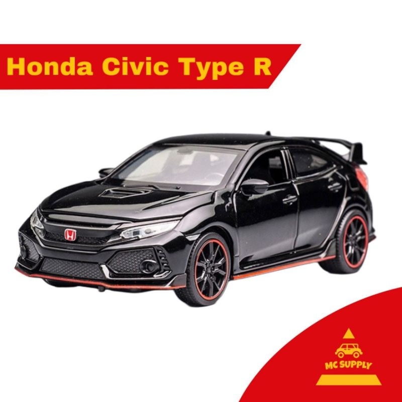 Honda Civic Type R Diecast Car Toy Size 1/32 Die Cast Cars Toys ...