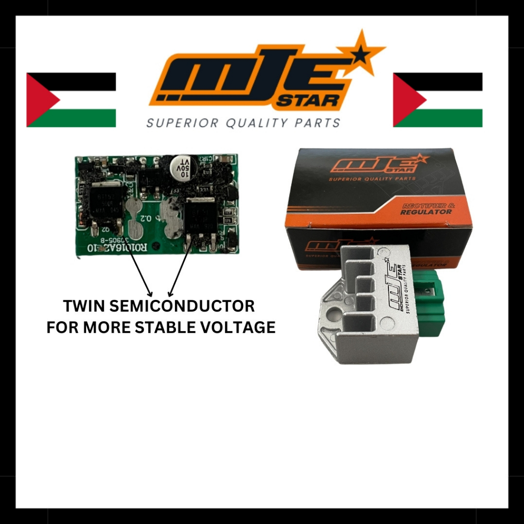 RECTIFIER LC135 V1 V2 V3 KATAB DASH REGULATOR EGO RECTIFIER GT128 GSX