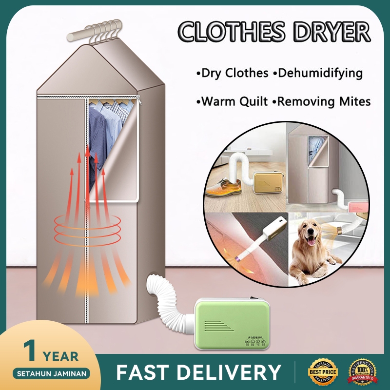 600W Multifunctional Clothes Dryer heating fan In Addition To Mites