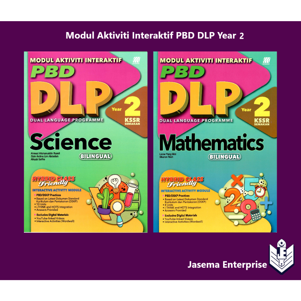 Modul Aktiviti PBD DLP Mathematics | Science Year 2 | Shopee Malaysia