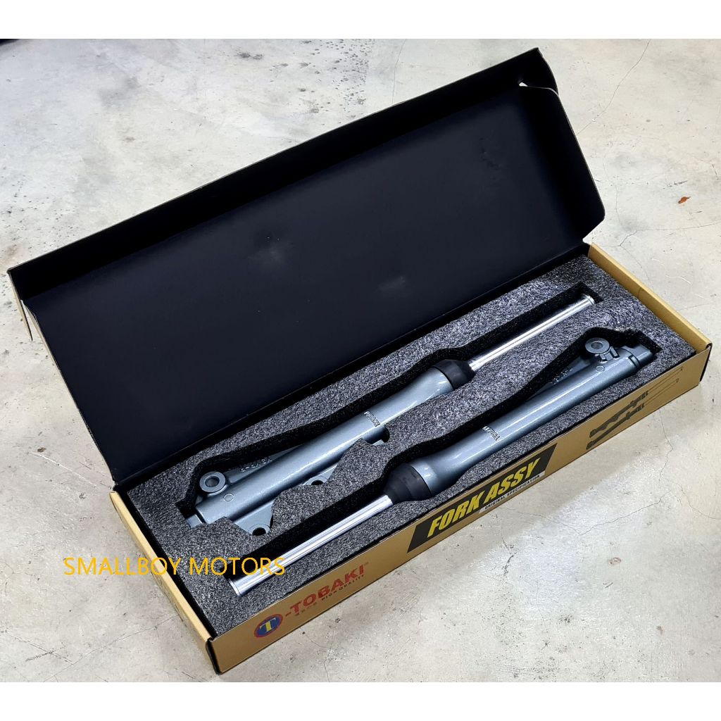 YAMAHA Y110 SS1 SS2 SS110 SRX TOBAKI FRONT SHOCK ABSORBER FORK DEPAN LR KIRI KANAN FULL SET