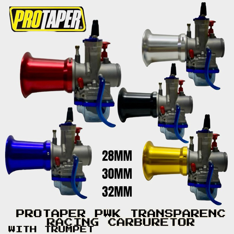 PROTAPER PWK TP RACING CARBURETOR 28-32MM WITH TRUMPET | Shopee Malaysia