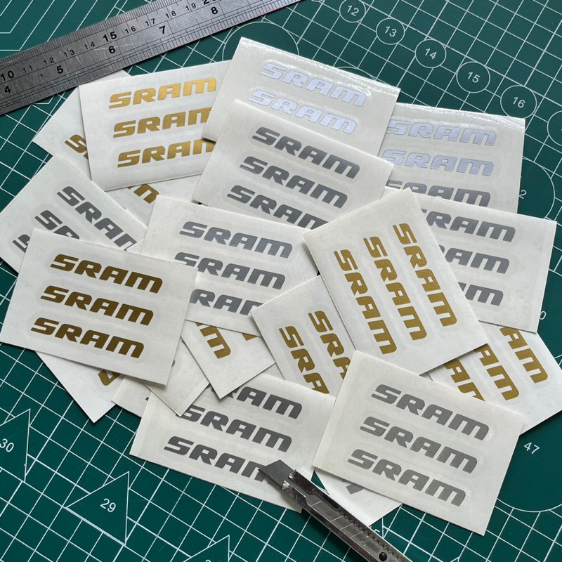 SRAM Stickers (Small) | Shopee Malaysia