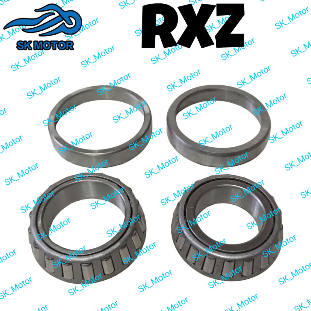 Yamaha RXZ / TZM Racing Steering Cone Bearing Handle Cone Con Set