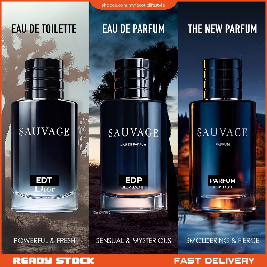 Dior sauvage edt edp online