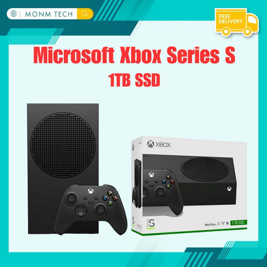 Microsoft Xbox Series S 1tb Ssd Black Shopee Malaysia 7982