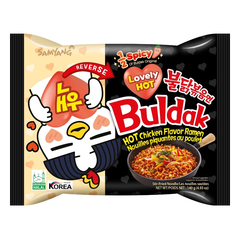 Samyang Hot Chicken Buldak Ramen 130g 140g Pack [halal] Korean Ramen Shopee Malaysia