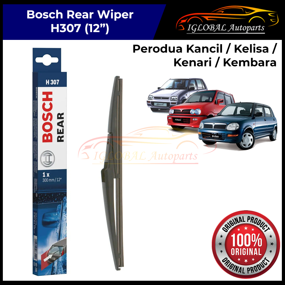 [Rear Wiper] Perodua Kancil / Kelisa / Kenari / Kembara Bosch H307