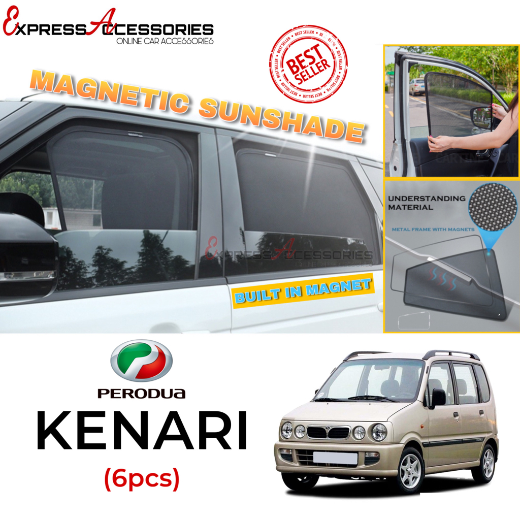 (6pcs) Perodua Kenari Sunshade Car Window Sunshade