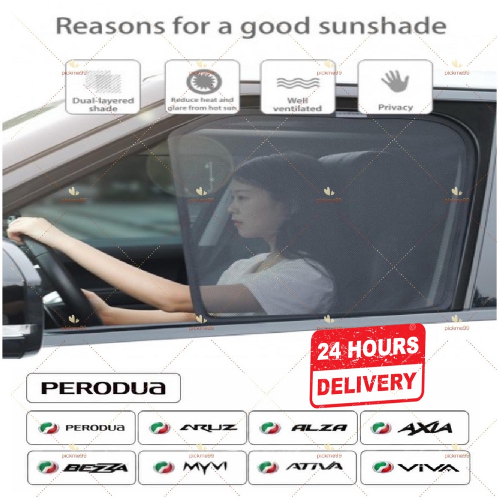 Perodua Sunshade ATIVA AXIA BEZZA ARUZ VIVA KANCIL KENARI