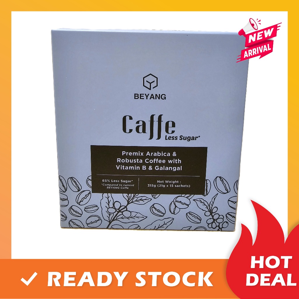Beyang Caffe Less Sugar (30g x 15 sachets) **Ready Stock!!!** | Shopee ...
