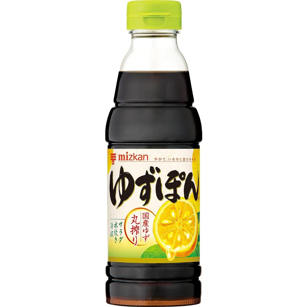 Mizkan Yuzu Pon 360ml Japanese Yuzu Seasoned Soy Sauce ミツカン ゆずぽん 日本柚子酱油 ...