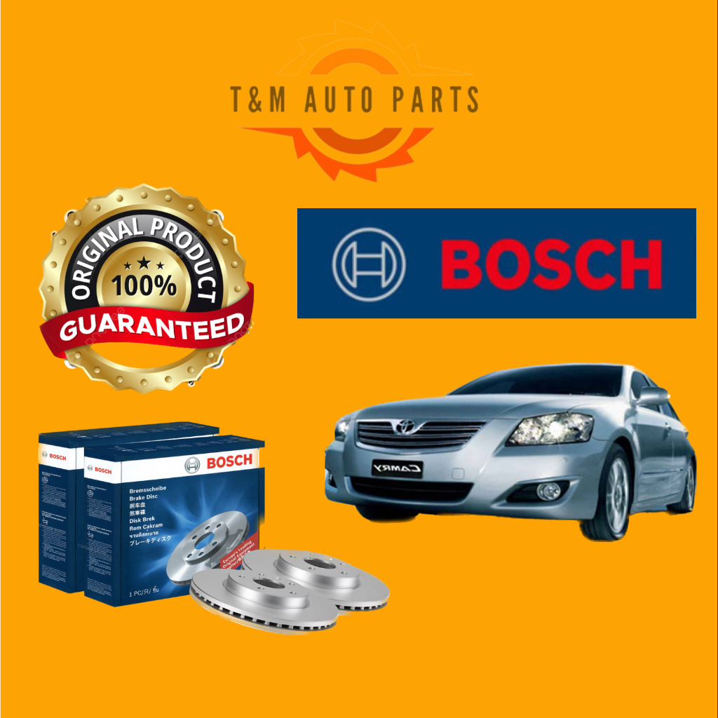 ORIGINAL BOSCH FRONT DISC ROTOR TOYOTA CAMRY ACV40 Shopee Malaysia