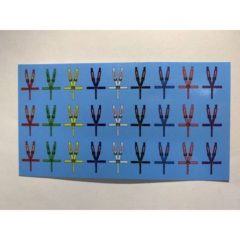 Seat belt water sticker small proportion car model interior modified ...