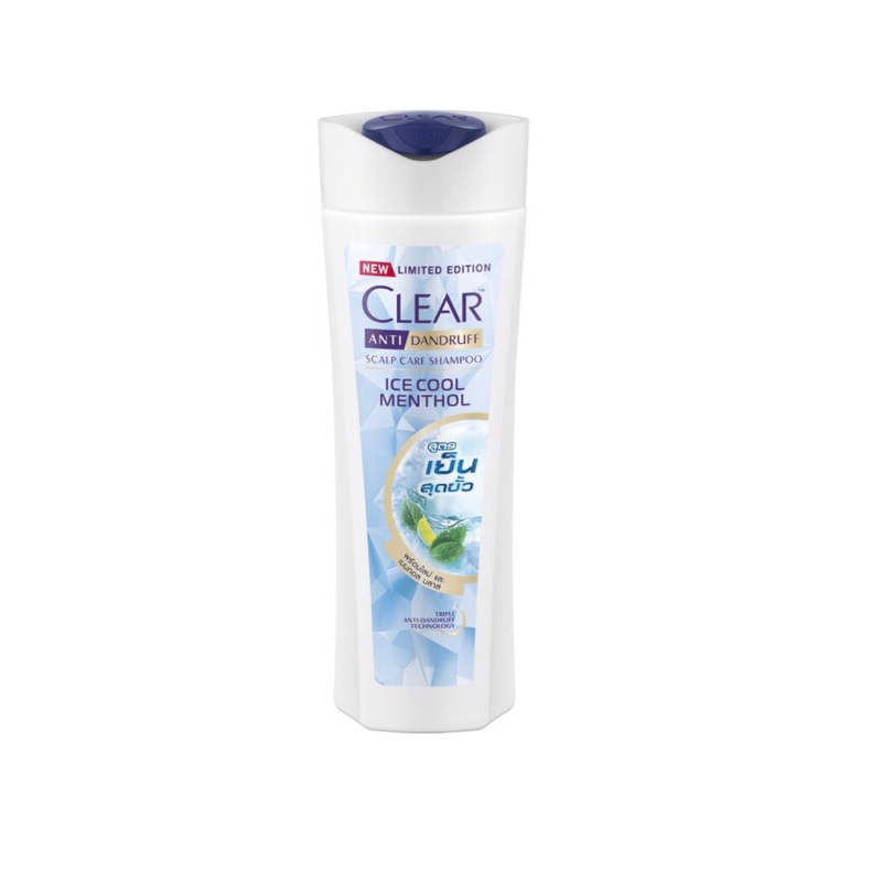 Clear Ice Cool Menthol Anti Dandruff Shampoo 330ml | Shopee Malaysia