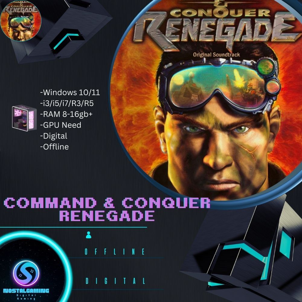 [Pc Game][Digital] Command & Conquer Renegade | Shopee Malaysia