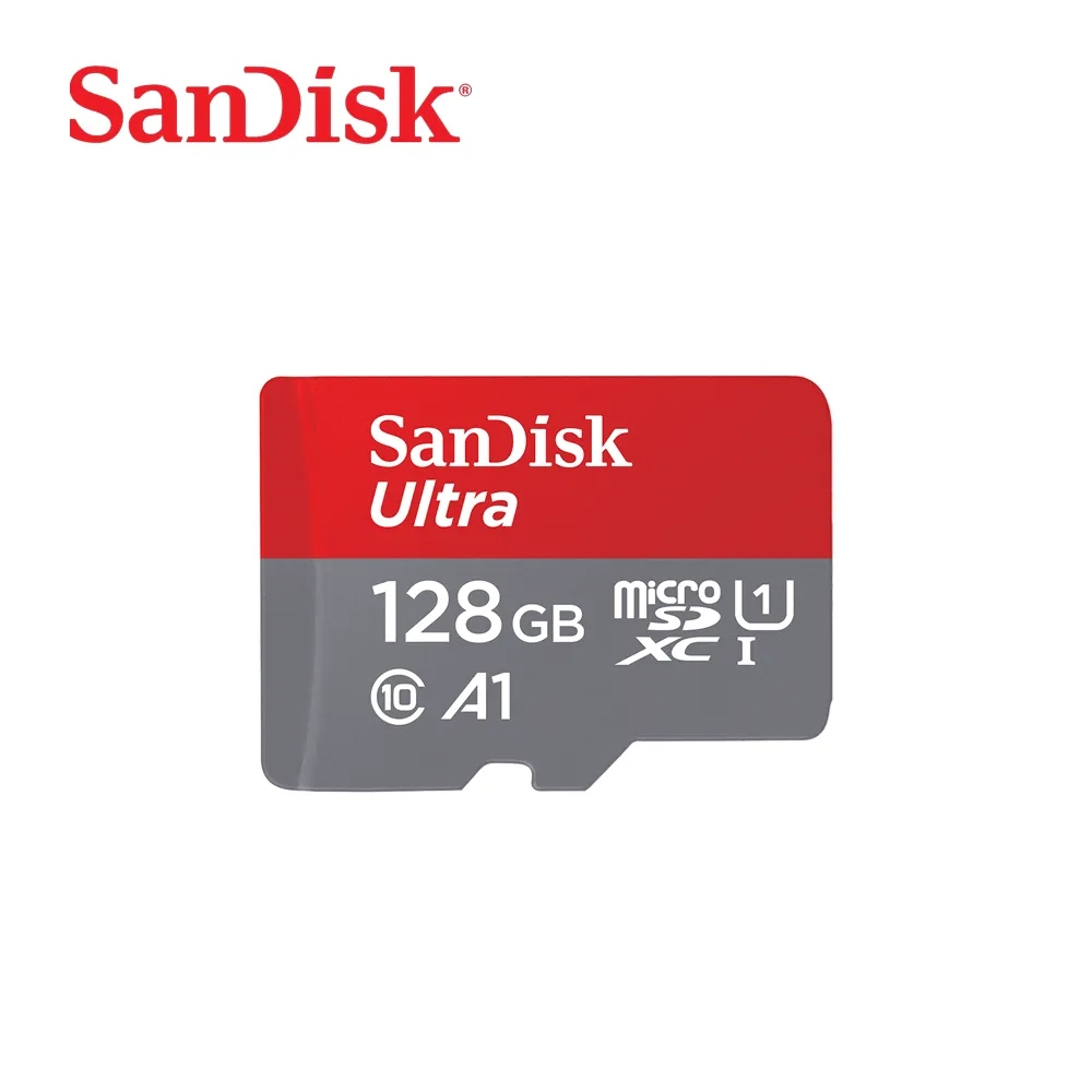 SanDisk 128GB Ultra MicroSDXC – 120MB/s, A1, Class 10, UHS-I – Scheda Di Memoria Per Smartphone, Tablet, Action Cam